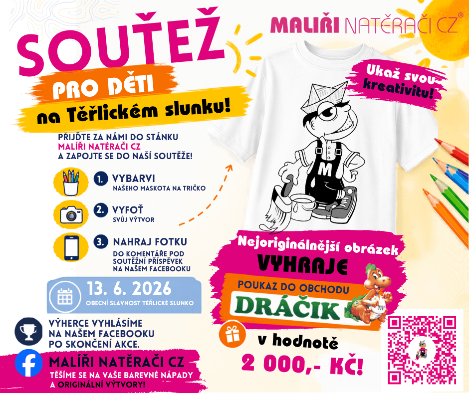 SOUTĚŽ PRO DĚTI NA TĚŘLICKÉM SLUNKU!