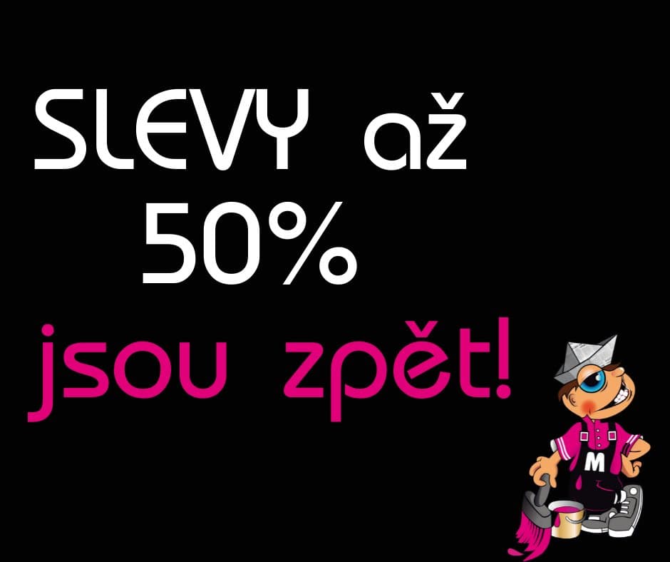 Velké zimní slevy jsou opět tady! Až 50%! - AKCE UKONČENA