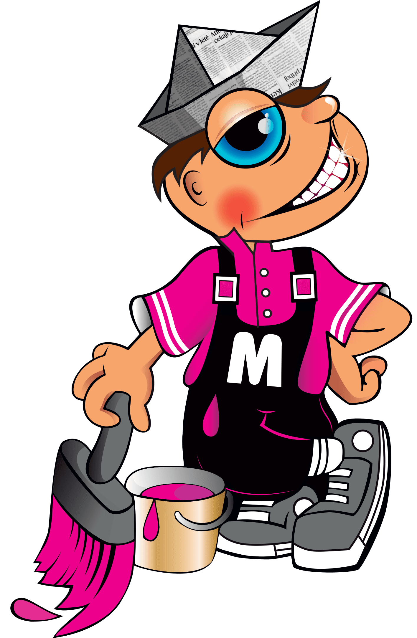 Malíři-Natěrači.cz - maskot