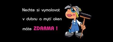 Vymalujte díky skvělé jarní akci a mytí oken máte zadarmo - AKCE UKONČENA