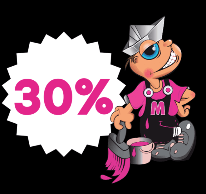 malování v březnu se slevou 30% - AKCE UKONČENA