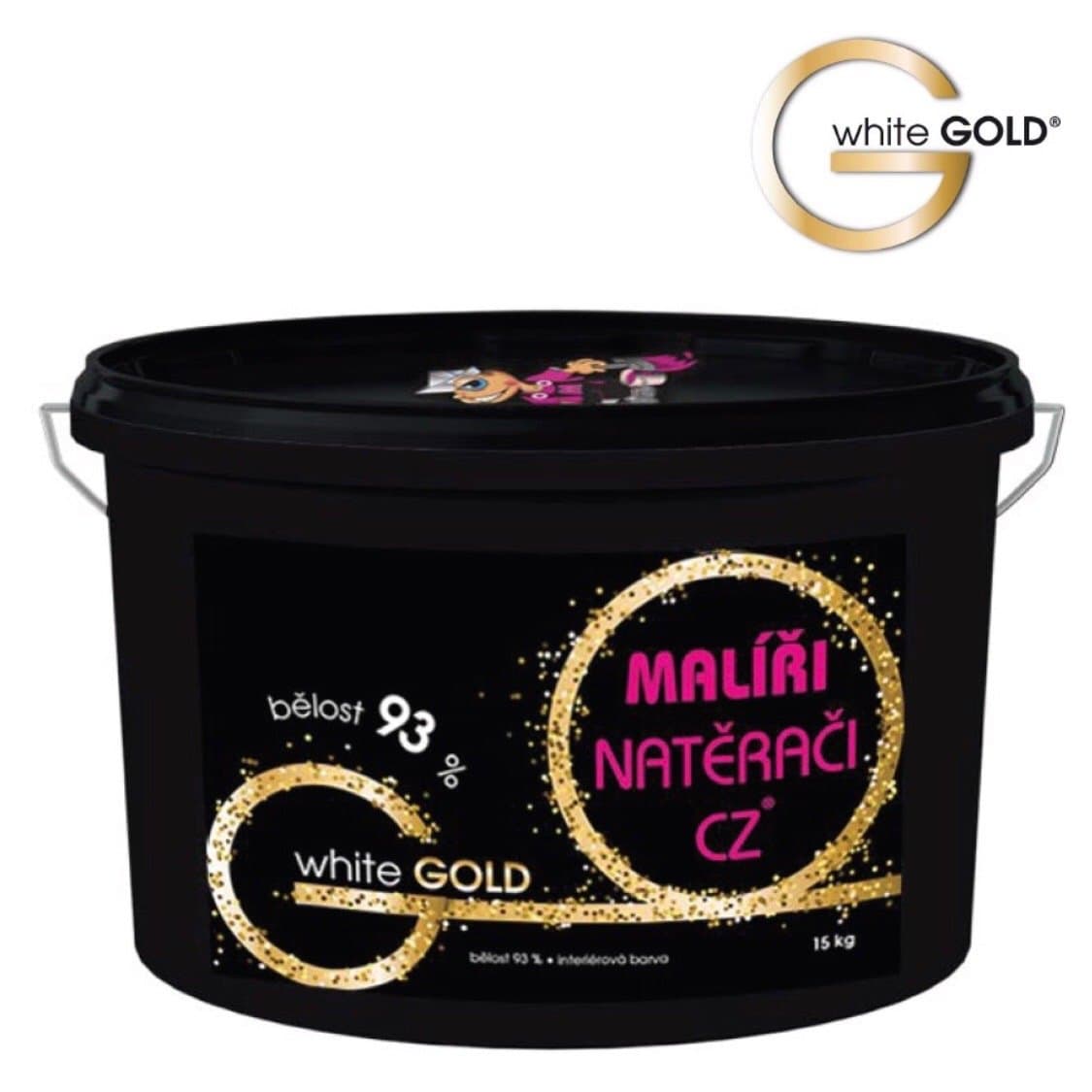 MALÍŘI NATĚRAČI CZ vyvinuli vlastní bílou barvu White Gold