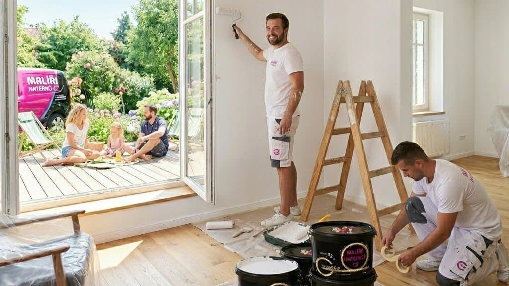 Proč vymalovat domov právě v průběhu letních měsíců?